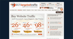 Desktop Screenshot of buytargetedtraffic.com